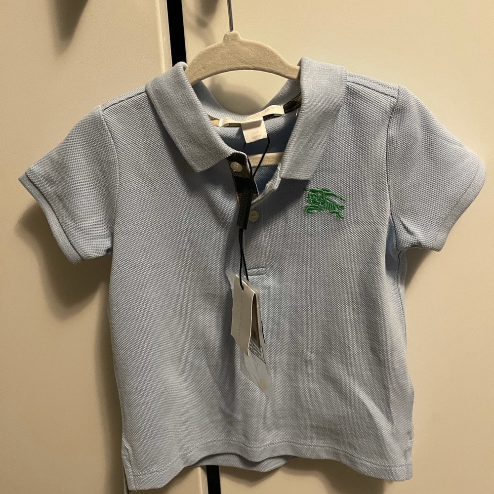 Baby boys Burberry 12M polo and khakis